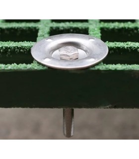 DISCO /PIEZA SUPERIOR GRAPA TRAMEX INOXIDABLE M6