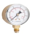 MANOMETRO 0-16 BAR 63mm R1/4 VERTICAL OXIGENO