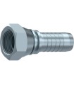 HEMBRA GIRATORIA RECTA   3/8" BSP DN 1/2"