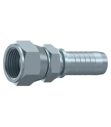 HEMBRA GIRATORIA RECTA JIC37° DOBLE HEX 1"1/16 12H UN DN 3/4"