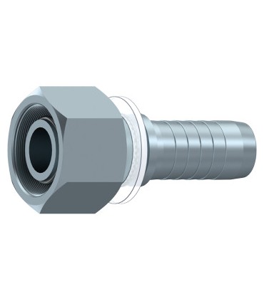 HEMBRA GIRATORIA MÉTRICA CON JUNTA Ø 10 S 18X1,5 DN 1/4"