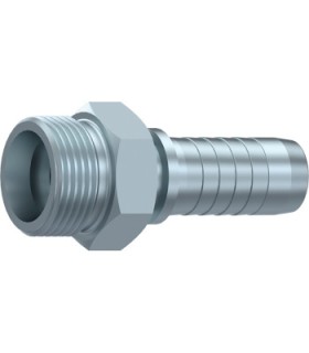 MACHO FIJO MÉTRICO CONO 24° Ø 22 L 30X2 DN 3/4"