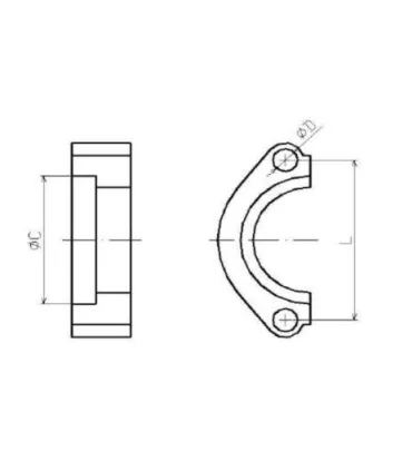 BRIDA SAE PARTIDA 3000 PSI 3"