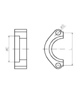 BRIDA SAE PARTIDA 3000 PSI 3"1/2