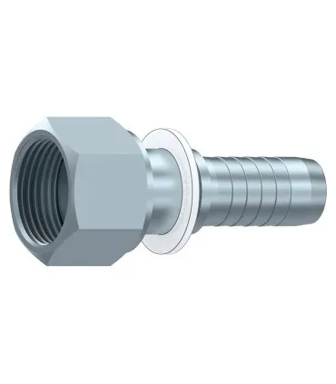 HEMBRA GIRATORIA ORFS ASIENTO PLANO 9/16" 18H UNF DN 1/4"