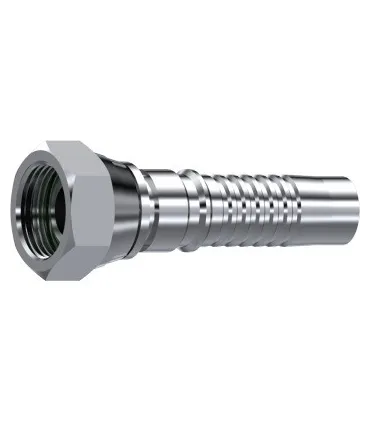 HEMBRA GIRATORIA RECTA CONO 60° +JUNTA, INTERLOCK 1" BSP DN 1"