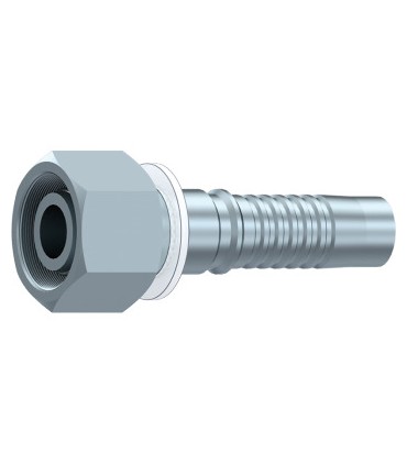 HEMBRA GIRATORIA  MÉTRICA CONO 24°+JUNTA INTERLOCK M42X2 DN 1"