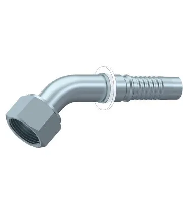 CODO 45° ORFS INTERLOCK Ø 3/4" 1"3/16 12H UNF