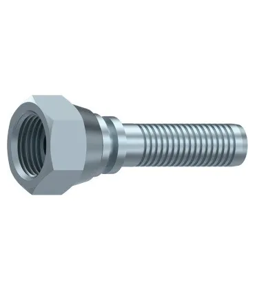 HEMBRA GIRATORIA RECTA BSP CONO 60° 1/4" BSP DN 1/4"