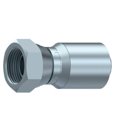 HEMBRA GIRATORIA  RECTA S.43 UNA SOLA PIEZA 1/2" BSP DN 1/2"