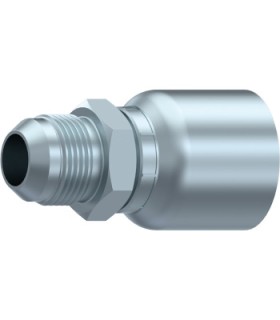 MACHO S.43 UNA SOLA PIEZA JIC37° 1"1/16 12H UN DN 3/4"