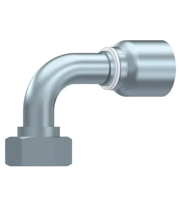 HEMBRA GIRATORIA MET,90°S.43UNA SOLA PIEZA CONO24°/60 M22X1,5 DN 1/2"