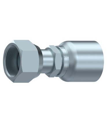 HEMBRA GIRATORIA RECTA S.43 UNA SOLA PIEZA ORFS 1"11/16 12H DN 1"1/4