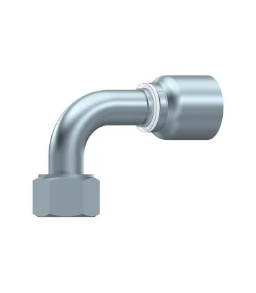 HEMBRA GIRATORIA  90° S.43 UNA SOLA PIEZA ORFS 13/16" 16H DN 1/2"