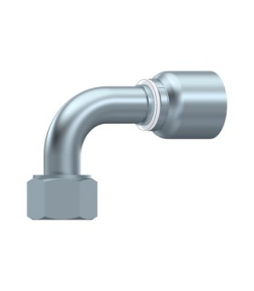 HEMBRA GIRATORIA  90° S.43 UNA SOLA PIEZA ORFS 1"11/16 12H DN 1"1/4