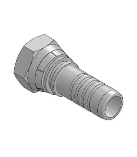 HEMBRA GIRATORIA RECTA S,BW NO PELAR CONO 60° C/J 3/4" BSP DN 3/4"