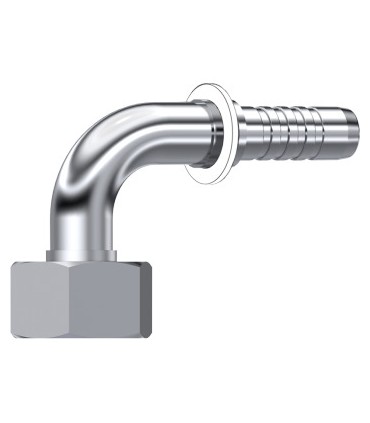 HEMBRA GIRATORIA 90° METRICA S,BW CONO 24° C/J TORICA M52X2 DN 1"1/4