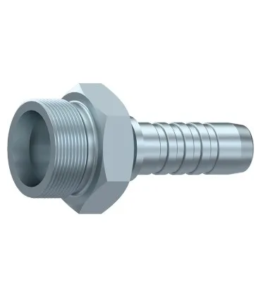 MACHO FIJO METRICO S.BW CONO 24° M42X2 DN 1"