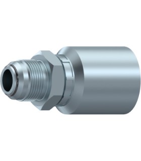 MACHO UNA SOLA PIEZA SERIE BW JIC 37° 1"1/16 12H UNF DN 3/4"