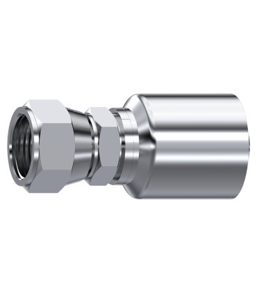 HEMBRA GIRATORIA RECTA UNA SOLA PIEZA BW JIC DOB,HEX, 1"1/16 12H UNF DN 3/4"