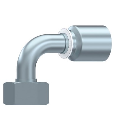 HEMBRA GIRATORIA METR,90°UNA SOLA PIEZA S,BW C,24°C/J M42X2 DN 1"