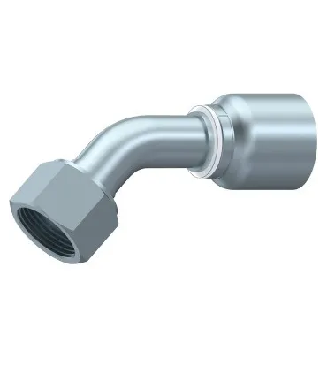 HEMBRA GIRATORIA 45° UNA SOLA PIEZA S,BW ORFS A,PLANO 1"3/16 12H UNF