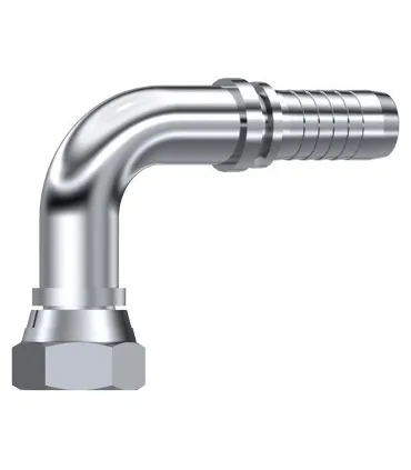 HEMBRA GIRATORIA  90° CONO 60° INOX 1/4" BSP DN 1/4"