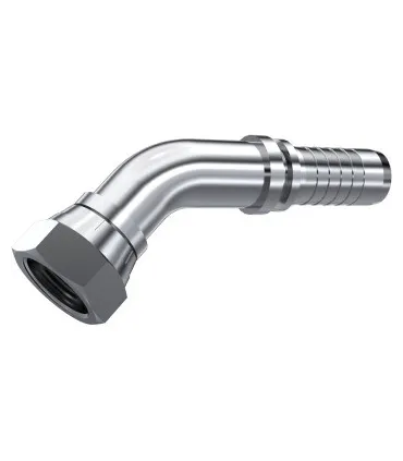 HEMBRA GIRATORIA  45° CONO 60° INOX 3/8" BSP DN 1/4"