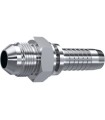 MACHO ROSCA JIC CONO 37° INOX 7/8" 14H UNF DN 1/2"