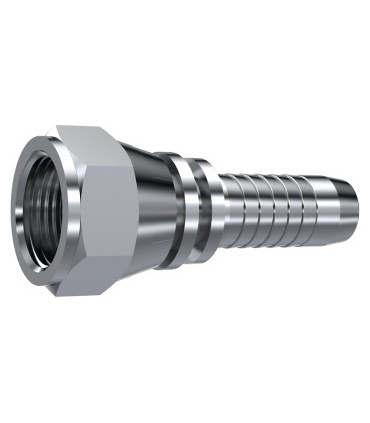HEMBRA GIRATORIA RECTA JIC 37° INOX 1"5/16 12H UN DN 1"