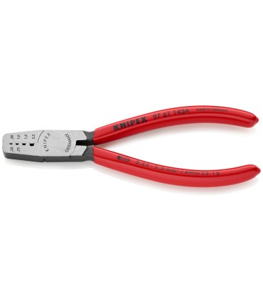 ALICATE PRENSA PUNTERAS KNIPEX 97.61.145 A 0,5-2,5mm2