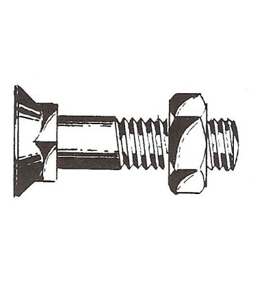 UNC 3/4x76 TORNILLO PARA ARADO DIN 608 12.9