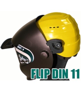CARETA DC-1 FLIP CON CASCO RUEDA BLANCO