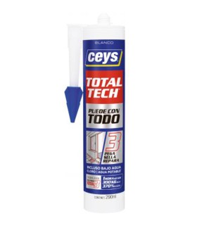 CARTUCHO ADHESIVO SELLADOR T-TECH BLANCO 290 ml