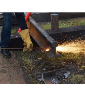 LANZA TERMICA Ø 10mm L 1500 mm ROSCADA 1 EXTREMO