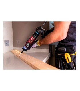 CARTUCHO 290 ml  ADHESIVO MONTAJE MONTACK TURBO TRANSPARENTE