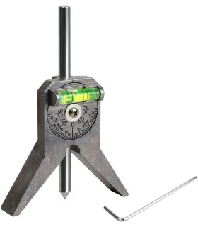 BUSCADOR DE CENTROS EN TUBERIAS. NIVEL CENTRADOR CON GONIOMETRO