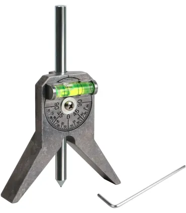 BUSCADOR DE CENTROS EN TUBERIAS. NIVEL CENTRADOR CON GONIOMETRO