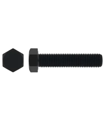 TORNILLO DIN 933 12.9 NEGRO