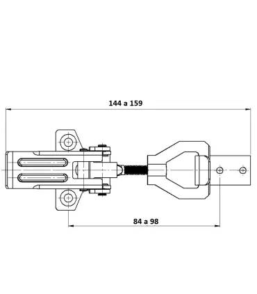 CIERRE REGULABLE INOX.GRANDE