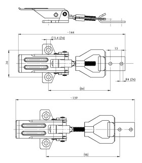 CIERRE REGULABLE INOX.GRANDE