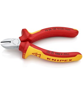 ALICATE CORTE DIAGONAL 1000V 125MM 70.06.125