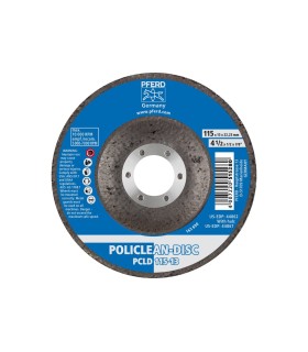 DISCO POLICLEAN FIBRA VIDRIO PCLD 115-13