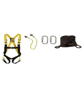 ARNES ANTICAIDAS C/ESLINGA+2 MOSQ.+MOCHILA. CUMPLE CE EN361