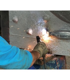 ANODO DE ZINC W14Z 540X130 18Kg SOLDAR