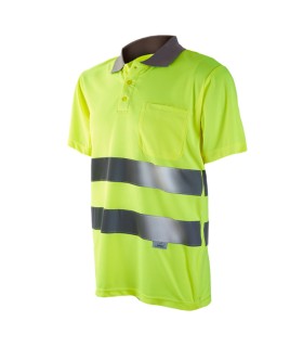 POLO ALTA VISIBILIDAD  Transpirable y Reflectante