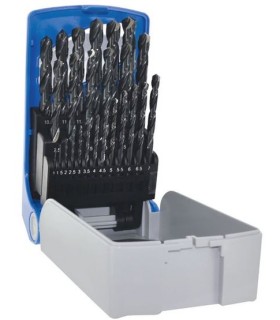 JUEGO 25 BROCAS HSS DE 1 A 13 x 0,5