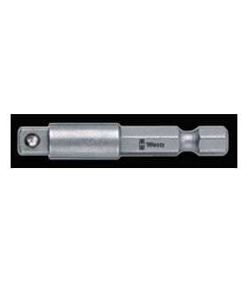 ADAPTADOR MACHO HEX.1/4"-VASOS 1/4" L 50mm