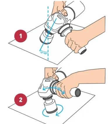 CORONA DIAMANTE M14 Ø 25mm CORTE EN SECO