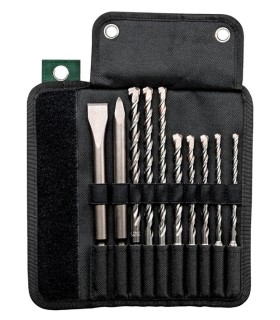 JUEGO BROCAS Y CINCELES SDS-PLUS 10pcs METABO 31690